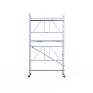 Rusztowanie aluminiowe jezdne Euroscaffold CT26 - 75 cm x 190 cm x 470 cm