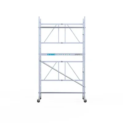 Rusztowanie aluminiowe jezdne Euroscaffold CT26 - 75 cm x 190 cm x 470 cm