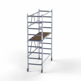 Rusztowanie aluminiowe przejezdne Euroscaffold Combi - 75 cm x 190 cm x 400 cm