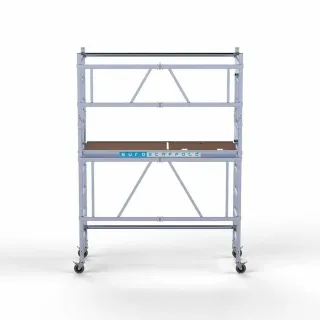 Pojízdné hliníkové lešení Euroscaffold Combi - 75 cm x 190 cm x 400 cm