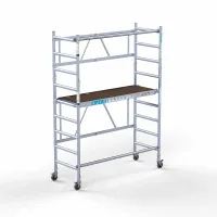 Rusztowanie aluminiowe przejezdne Euroscaffold Combi - 75 cm x 190 cm x 400 cm