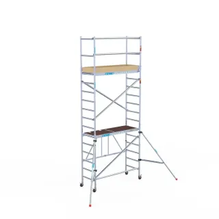 Rusztowanie aluminiowe jezdne Combi - 75 cm x 190 cm x 570 cm