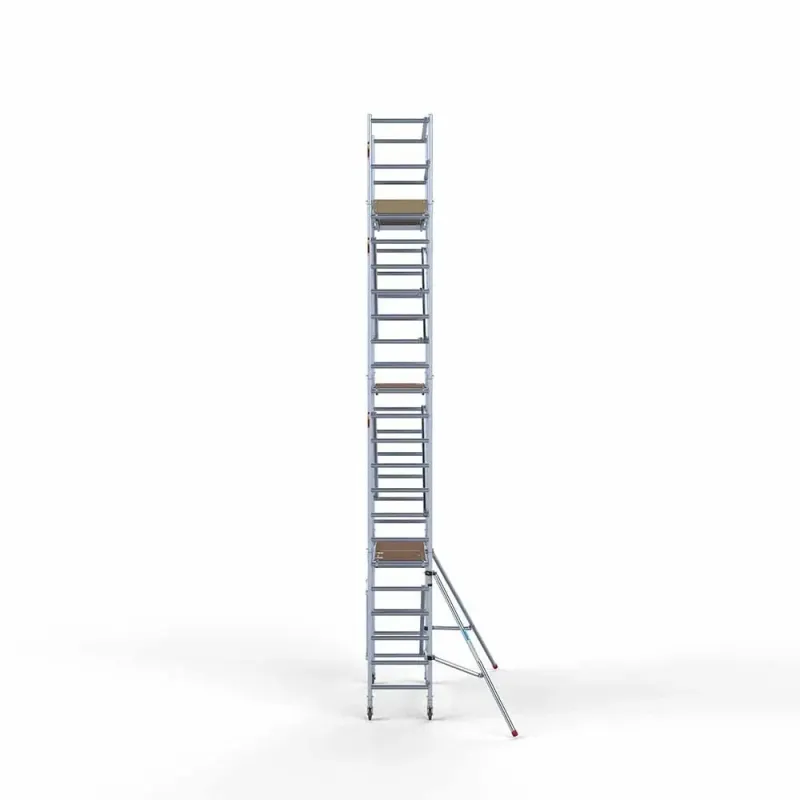 Pojazdné hliníkové lešenie vysoké Combi - 75 cm x 190 cm x 7,5 m - Euroscaffold