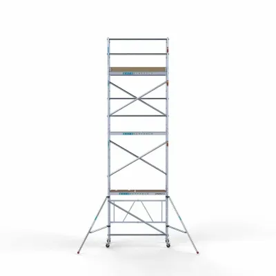 Mobile high aluminum scaffold Combi - 75 cm x 190 cm x 7.5 m - Euroscaffold