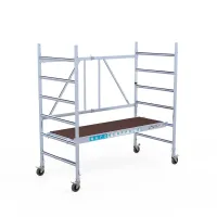 Mobile aluminum scaffolding CT26 - 90 cm x 190 cm x 300 cm
