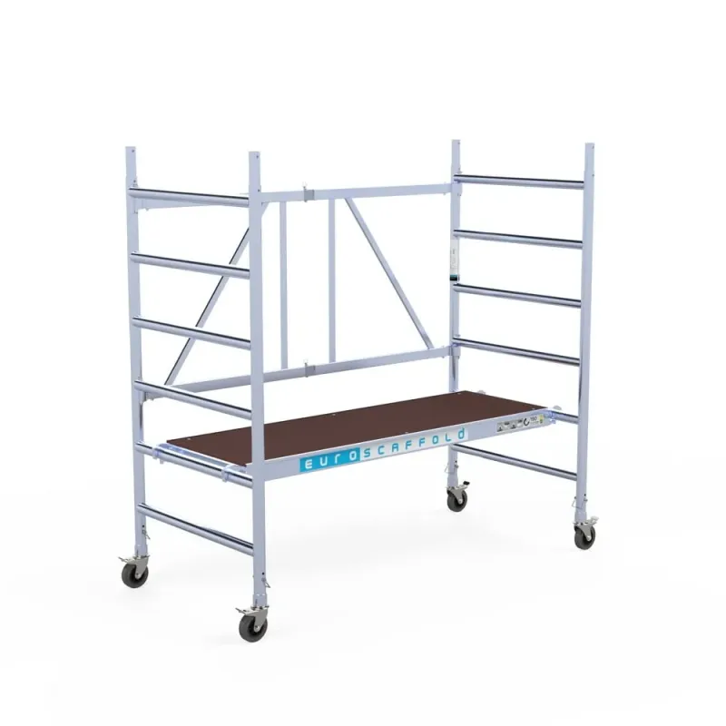 Mobile aluminum scaffolding CT26 - 90 cm x 190 cm x 300 cm