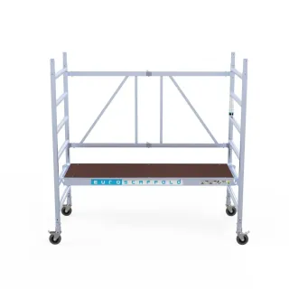 Mobile aluminum scaffolding CT26 - 90 cm x 190 cm x 300 cm