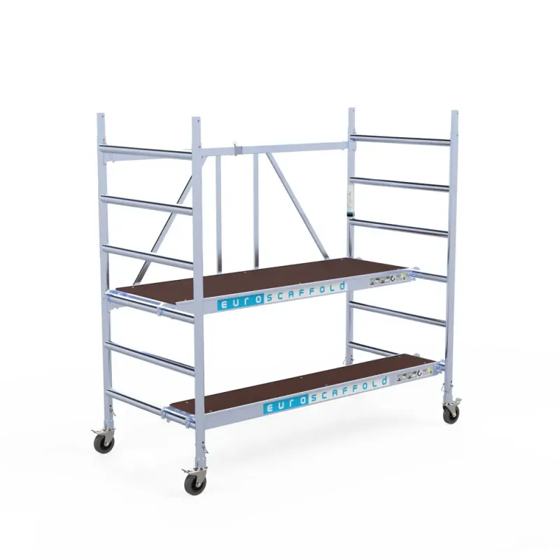 Aluminum scaffold CT26 - 90 cm x 190 cm x 300 cm + 30 cm platform