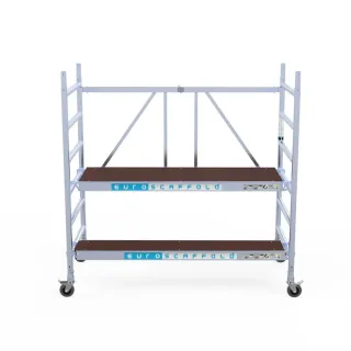 Aluminum scaffold CT26 - 90 cm x 190 cm x 300 cm + 30 cm platform