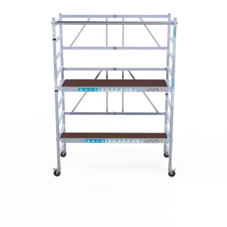 Rusztowanie aluminiowe przejezdne CT26 - 90 cm x 190 cm x 4 m + platforma 30 cm