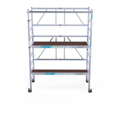 Hliníkové pojazdné lešenie CT26 - 90 cm x 190 cm x 4 m + plošina 30 cm