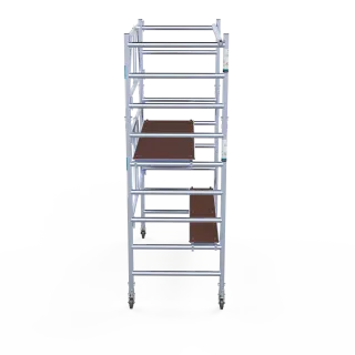 Rusztowanie aluminiowe przejezdne CT26 - 90 cm x 190 cm x 4 m + platforma 30 cm