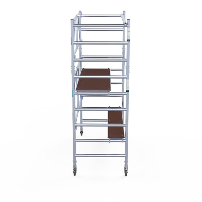 Rusztowanie aluminiowe przejezdne CT26 - 90 cm x 190 cm x 4 m + platforma 30 cm