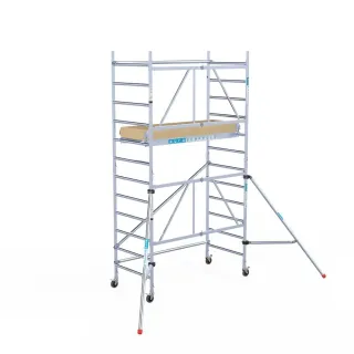 Pojízdné hliníkové lešení Combi - 90 cm x 190 cm x 4,7 m