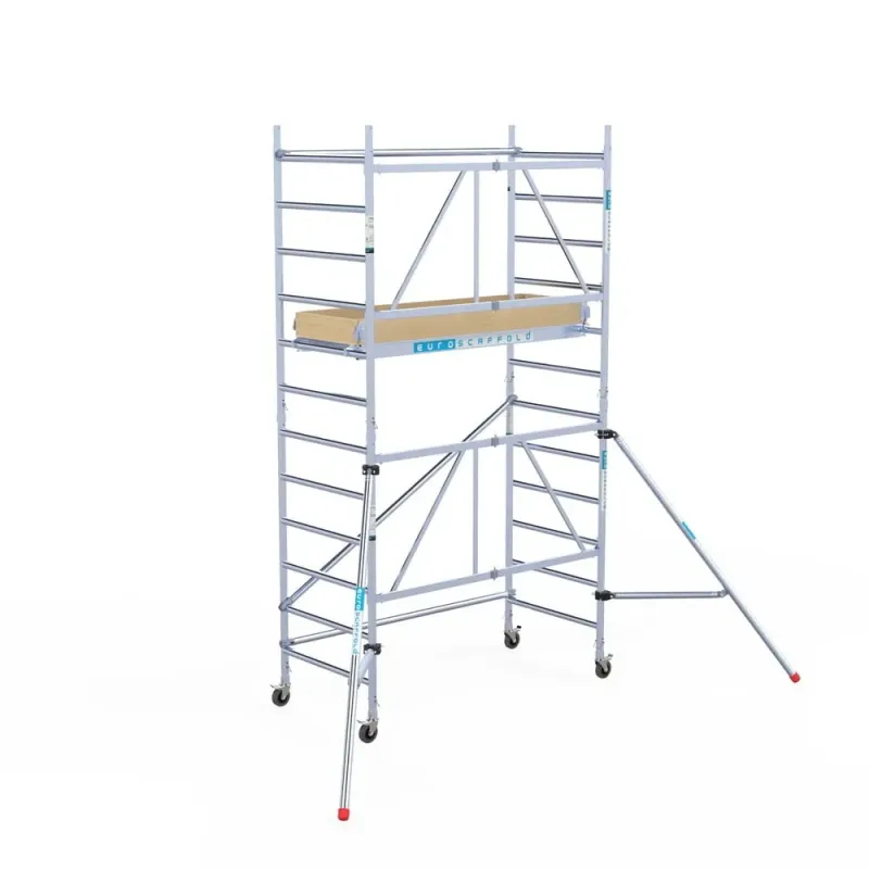 Rusztowanie aluminiowe jezdne Combi - 90 cm x 190 cm x 4,7 m