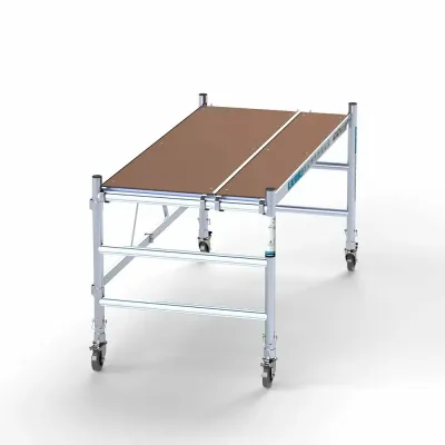 Rusztowanie alu jezdne Ready - 90 cm x 190 cm x 3 m + platforma 30 cm