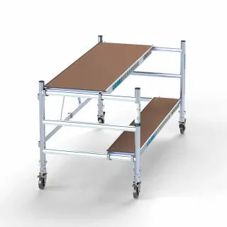 Mobile scaffolding Ready - 90 cm x 190 cm x 3 m + 30 cm platform