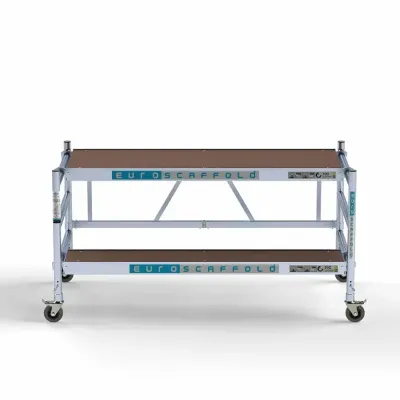 Rusztowanie alu jezdne Ready - 90 cm x 190 cm x 3 m + platforma 30 cm