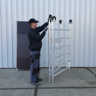 Hliníkové pojazdné lešenie CT26 - 135 cm x 190 cm x 3 m