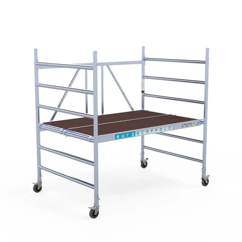 Mobile aluminum scaffolding CT26 - 135 cm x 190 cm x 3 m