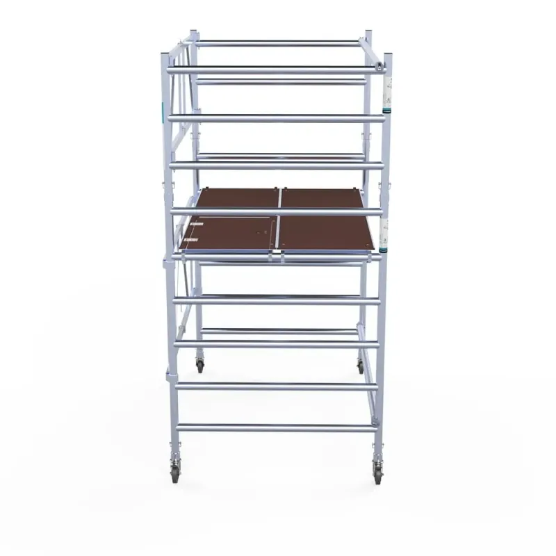Mobile aluminum scaffold Combi - 135 cm x 190 cm x 400 cm - 4 m