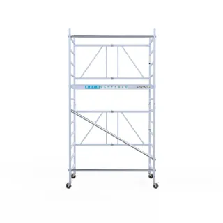 Rusztowanie jezdne aluminiowe Combi - 135 cm x 190 cm x 4,7 m - Euroscaffold