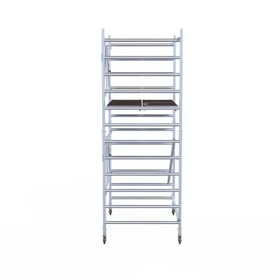 Rusztowanie jezdne aluminiowe Combi - 135 cm x 190 cm x 4,7 m - Euroscaffold