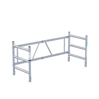 Attachment, foldable frame 75 cm x 190 cm - aluminum scaffolding