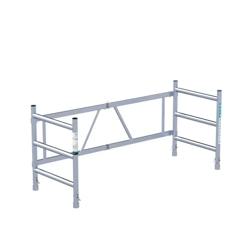 Attachment, foldable frame 75 cm x 190 cm - aluminum scaffolding