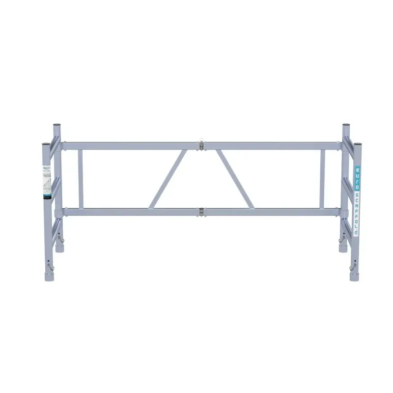 Attachment, foldable frame 75 cm x 190 cm - aluminum scaffolding