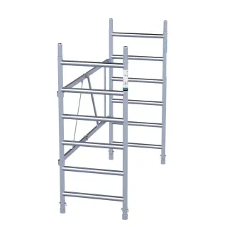 Folding frame attachment - 6 rungs - 75 cm x 190 cm - quality