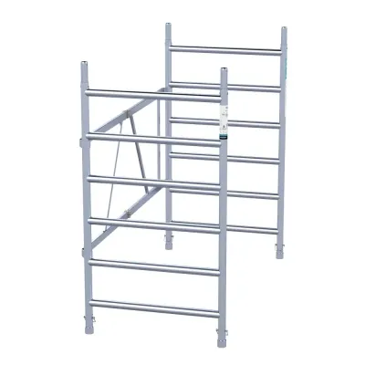 Euroscaffold aluminiowa rama/przystawka - 3 szczeble 90 x 190 cm - jakość