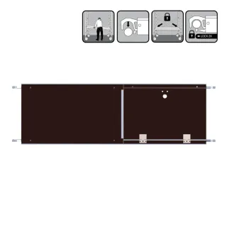 Hatch Platform - 60 cm x 190 cm - Aluminum Scaffolding
