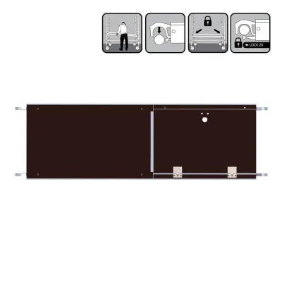 Hatch Platform - 60 cm x 190 cm - Aluminum Scaffolding