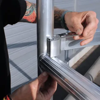 Rusztowanie Alumexx Smart - 75 cm x 190 cm x 300 cm