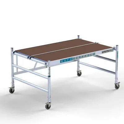 Mobile aluminum scaffolding Ready - 135 cm x 190 cm x 3 m