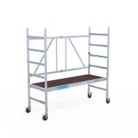 Rusztowanie aluminiowe przejezdne Euroscaffold CT26 - 75 cm x 190 cm x 300 cm