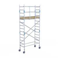 Alumexx facade scaffolding 75 x 190 x 520 cm - mobile aluminum