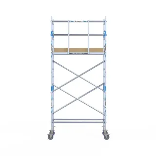 Alumexx facade scaffolding 75 x 190 x 520 cm - mobile aluminum
