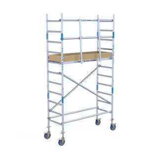 Pojazdné fasádne lešenie Alumexx 75 x 190 x 4,2 m - lacno.