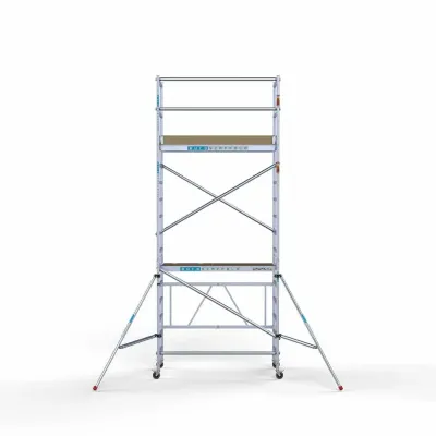 Pojízdné hliníkové lešení Combi - 90 cm x 190 cm x 5,8 m - vysoké