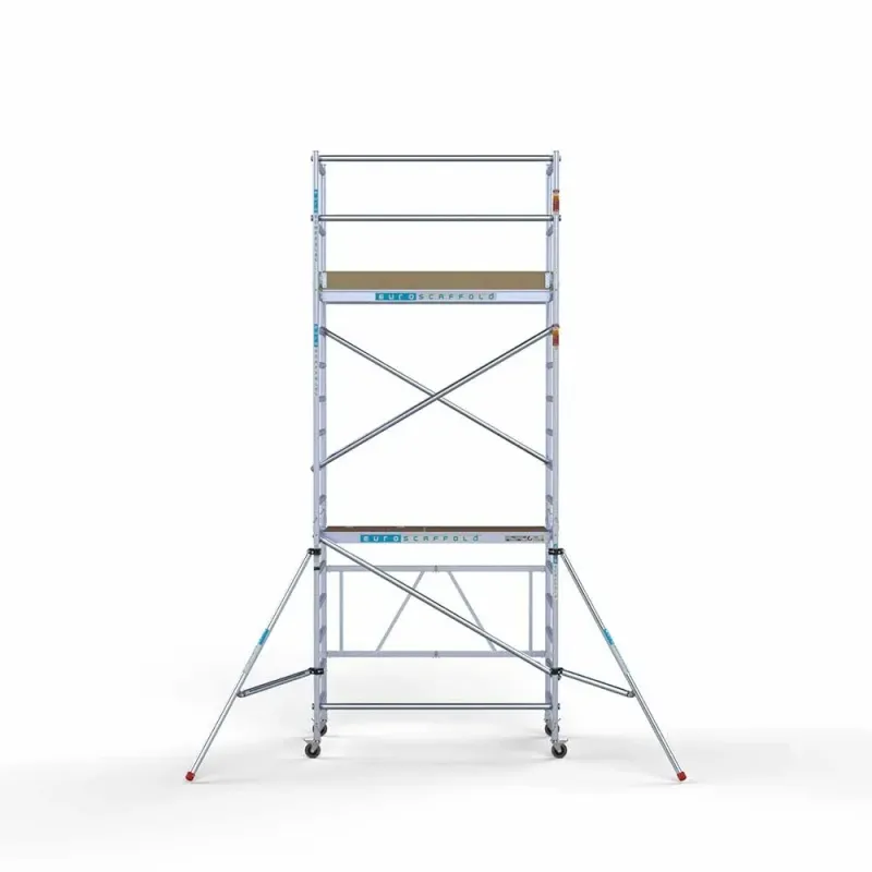 Mobile aluminum scaffolding Combi - 90 cm x 190 cm x 5.8 m - tall