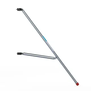 Pojízdné hliníkové lešení 90 cm x 190 cm x 5,8 m + dodatečné stabilizátory