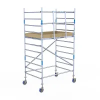 Pojazdné fasádne lešenie Alumexx 135 x 190 x 420 cm - kvalita za dobrú cenu.