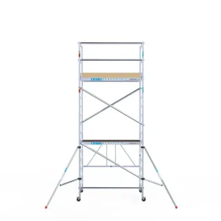 Rusztowanie aluminiowe jezdne Combi - 135 cm x 190 cm x 5,7 m