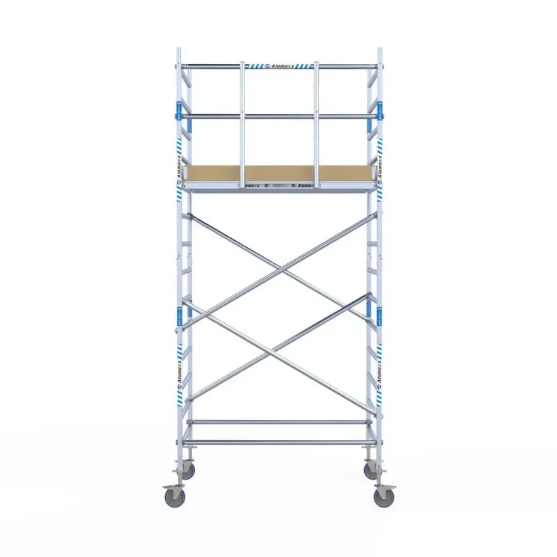 Rusztowanie aluminiowe Alumexx 135 x 190 x 5,2 m - jezdne