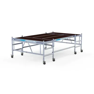 Hliníková omítkářská a malířská plošina 190 cm x 340 cm - pro profesionály.