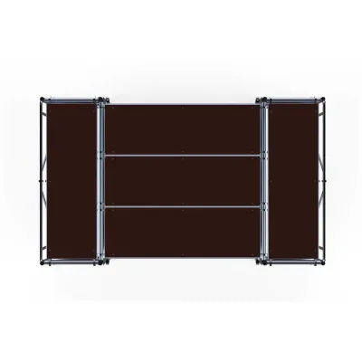 Aluminiowa platforma tynkarska, malarska 190 cm x 340 cm - dla profesjonalisty