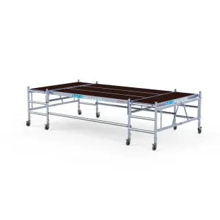Aluminum platform for plasterer, installer 190 cm x 400 cm - comfort