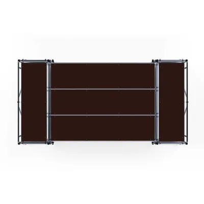 Hliníková plošina pro sádrokartonáře, montéra 190 cm x 400 cm - pohodlí